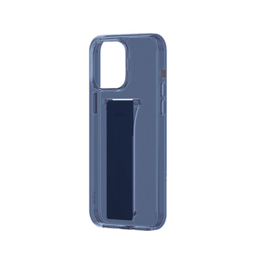 Uniq Hybrid Iphone 15 Pro Max Heldro Mount With Stand - Ultramarine (Deep Blue)