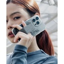 Skinarma Iphone 15 Pro (6.1”) Helio Mag-Charge + Grip-Stand (Grey)