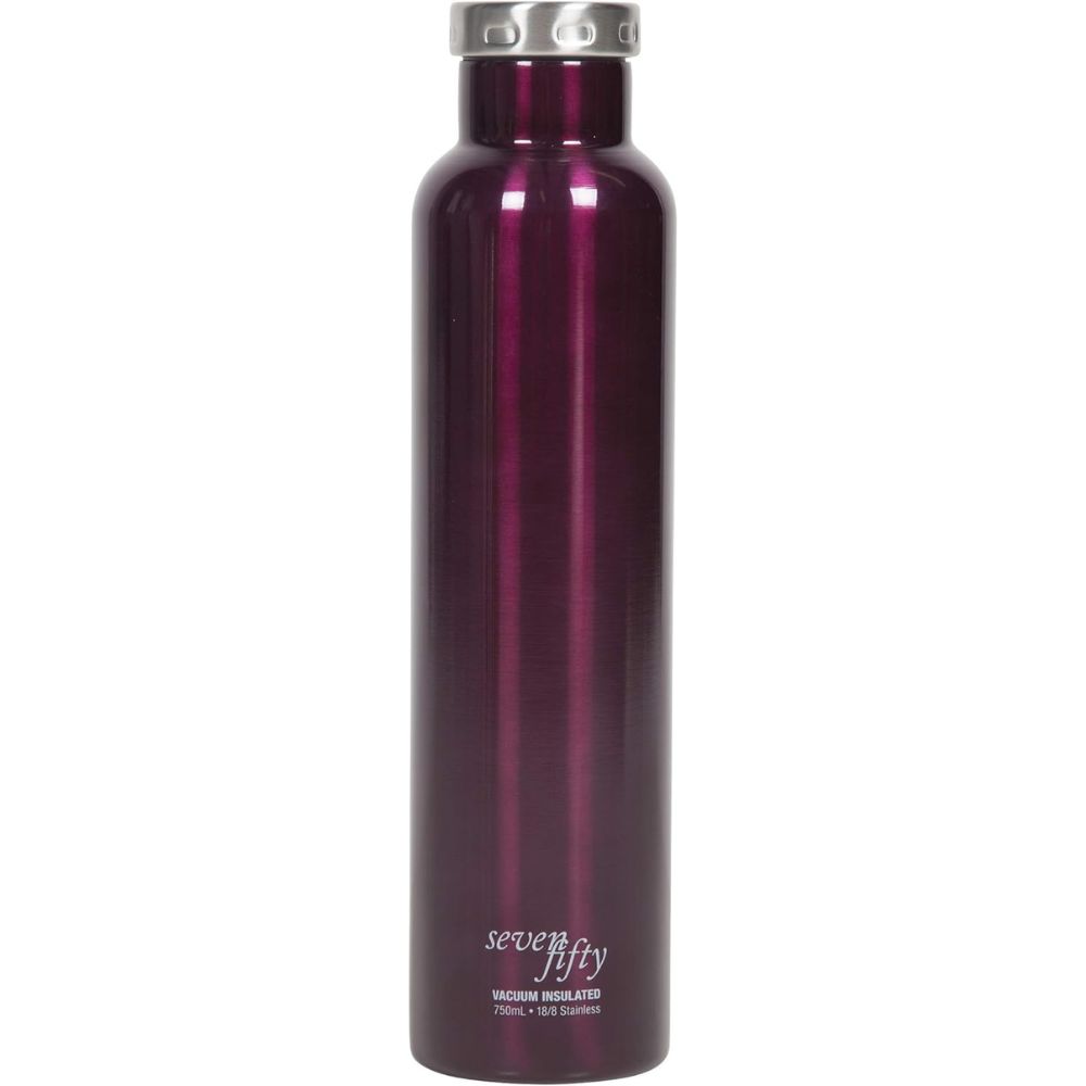 Fifty Fifty Bottle Growler 750ML (Burgundy)