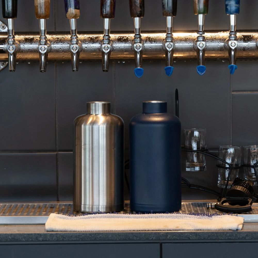 Fifty Fifty Vacuum Insulated Tank Growler 1.9L (Moonstone)