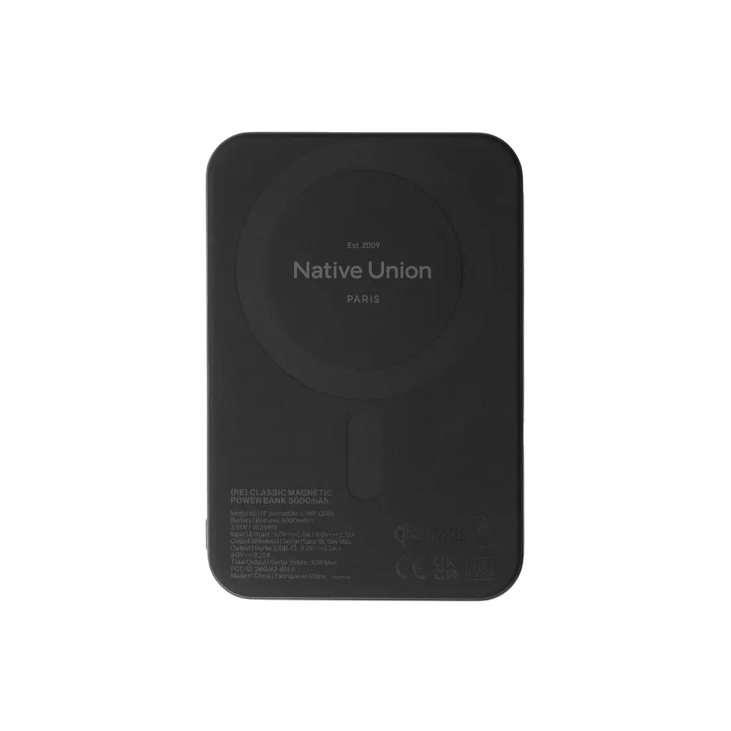 Native Union (Re)Classic Power Bank 5000mAh Qi2 (Navy)