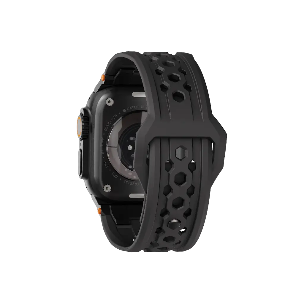UAG Monarch Strap for Apple Watch 49/45/44/42 (Black)