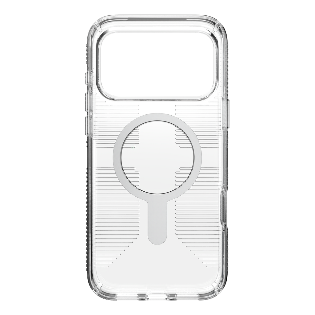 Speck Gemshell Grip + MS Case for iPhone 17 Pro Max (Clear/Clear)