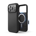 Elago Magnetic Leather Case for iPhone 17 Pro (Black)