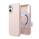 Elago Magnetic Silicone Case for iPhone 17 (Light Pink)