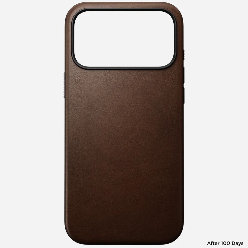 Nomad Modern Leather Case for iPhone 17 Pro Max (Brown)