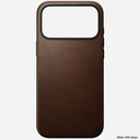 Nomad Modern Leather Case for iPhone 17 Pro Max (Brown)