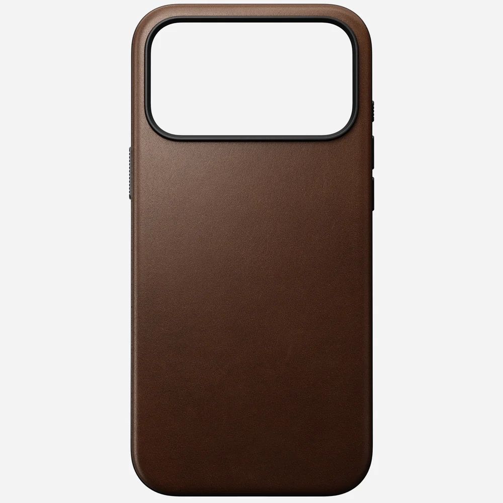 Nomad Modern Leather Case for iPhone 17 Pro Max (Brown)