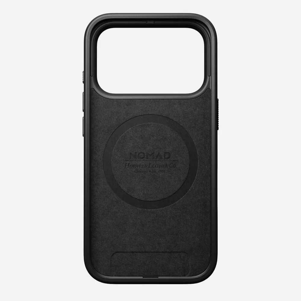 Nomad Modern Leather Case for iPhone 17 Pro ( Black)
