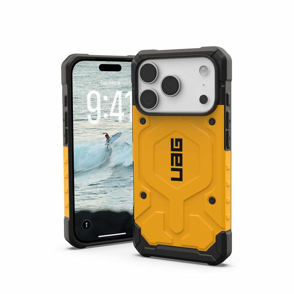 UAG Pathfinder Magsafe Case for iPhone 17 Pro (Heritage Yellow)