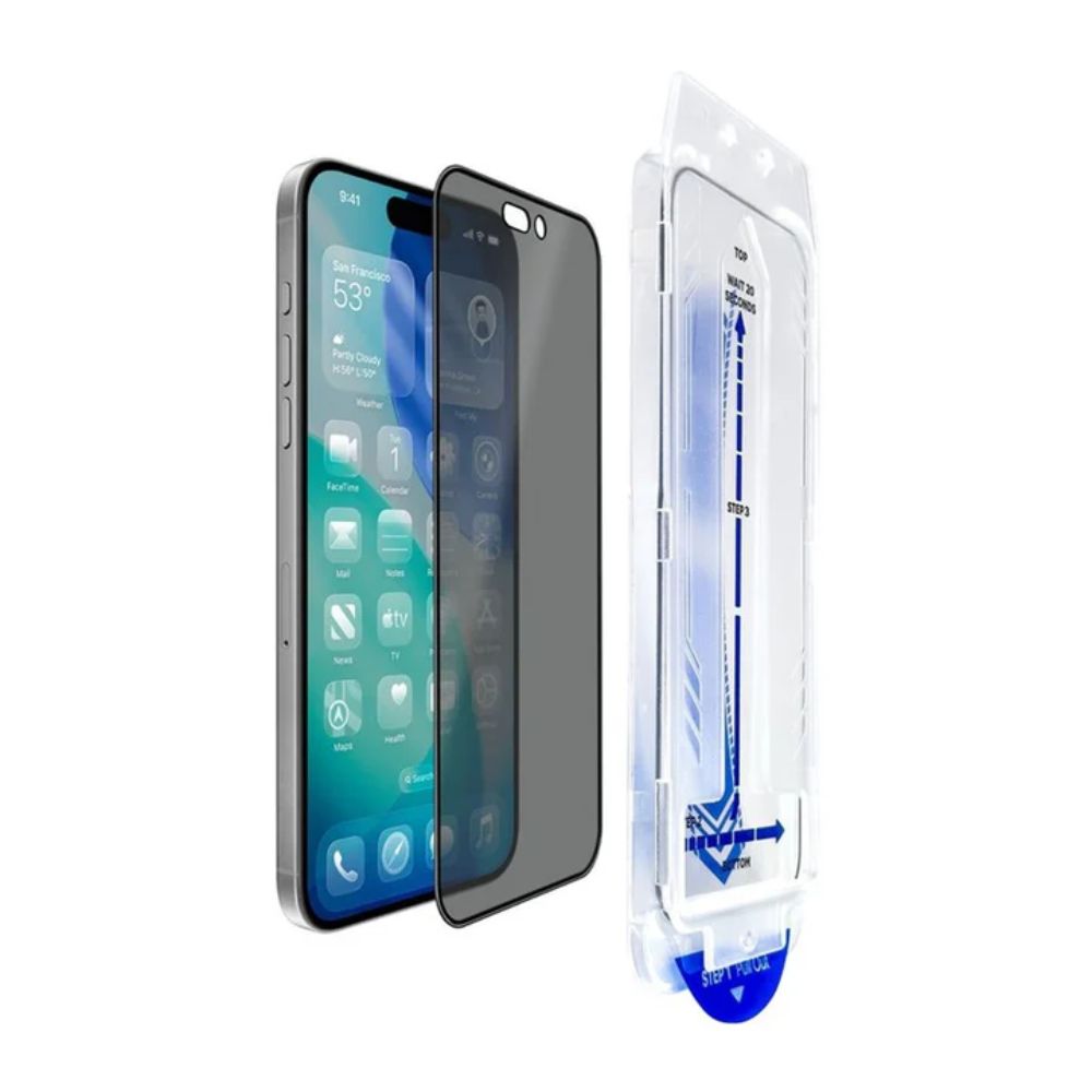 Torrii Anti-bacterial BodyGlass for iPhone 17 (Privacy)
