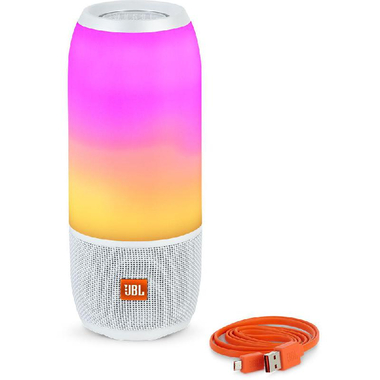 JBL Portable Bluetooth Speaker Pulse 3 (White)