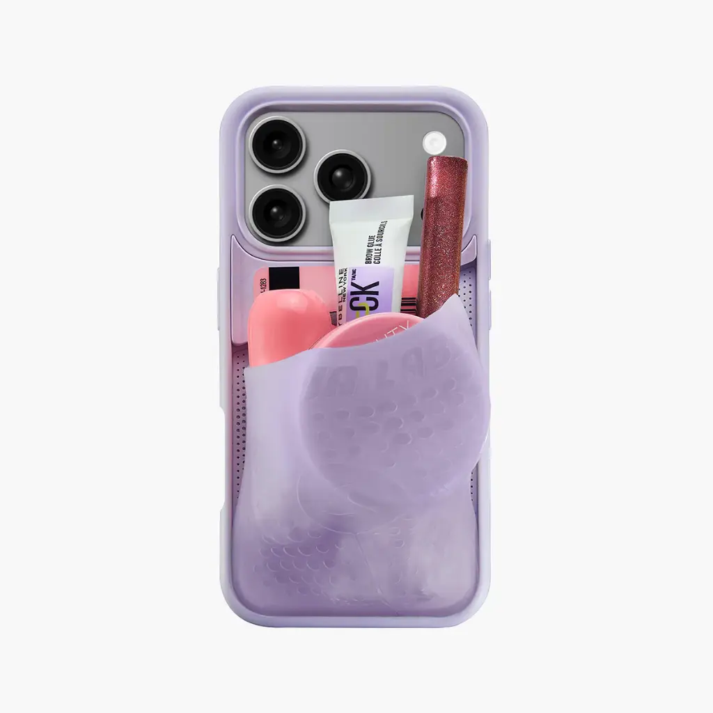 Ninja Labs Flex Pouch for iPhone 17 Pro Max Case (Lavender)