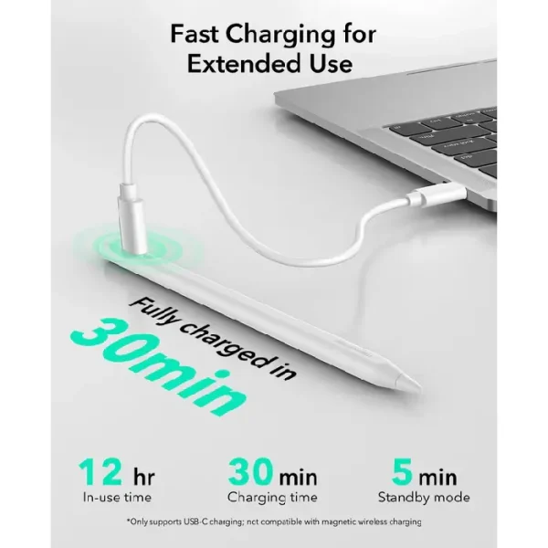 ESR Geo Digital Pencil With Find My (Black)