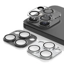 Araree C-Sub Core MB Camera Lense Protector With Metal Base For IPhone 15 Pro / 15 Pro Max (Silver)