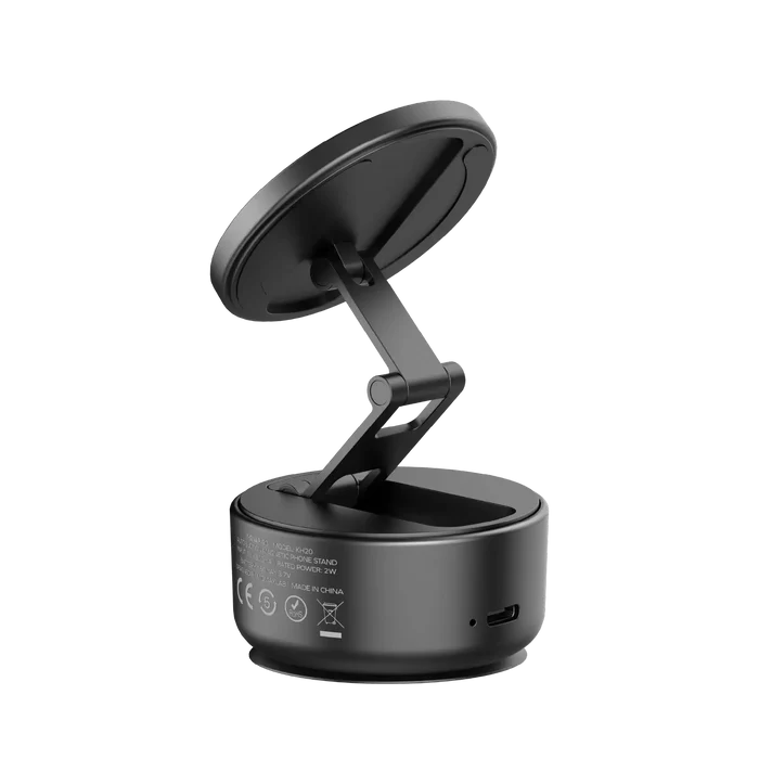 Momax 1-SNAP GO Auto Suction Magnetic Phone Stand (Black)