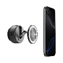 Momax 1-SNAP GO Auto Suction Magnetic Phone Stand (Black)