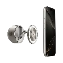 Momax 1-SNAP GO Auto Suction Magnetic Phone Stand (Titanium)