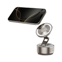 Momax 1-SNAP GO Auto Suction Magnetic Phone Stand (Titanium)