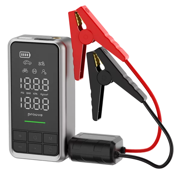 Proove 2in1 Jump Starter + Pump 10400mAh (Gray)