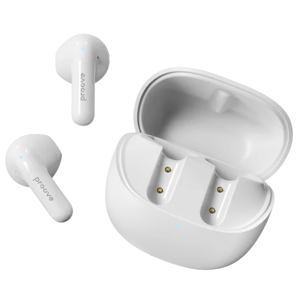 Proove Logic Wireless Earphones (White)