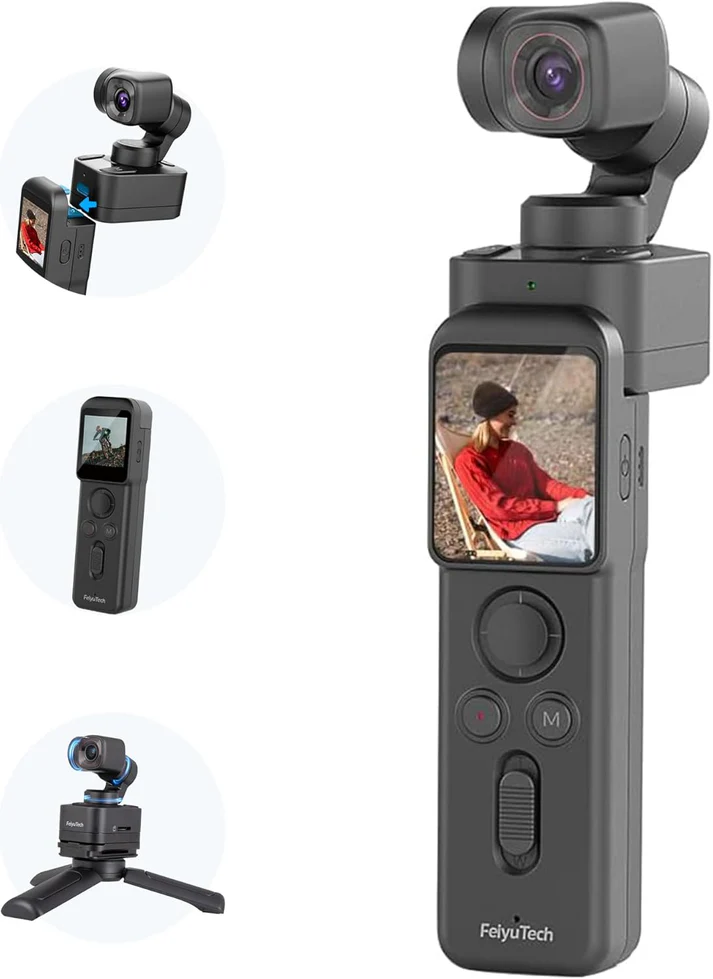 Feiyu Pocket 3 Stabilized Camera Kit (Black)