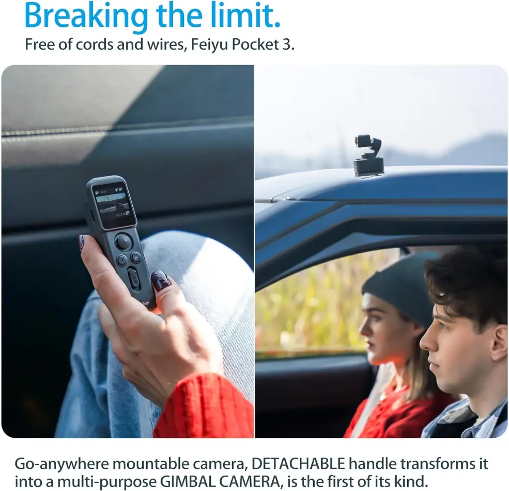 Feiyu Pocket 3 Stabilized Camera Kit (Black)