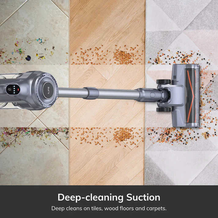 ILIFE H80 Cordless Stick Vacuum Cleaner (Space Gray)