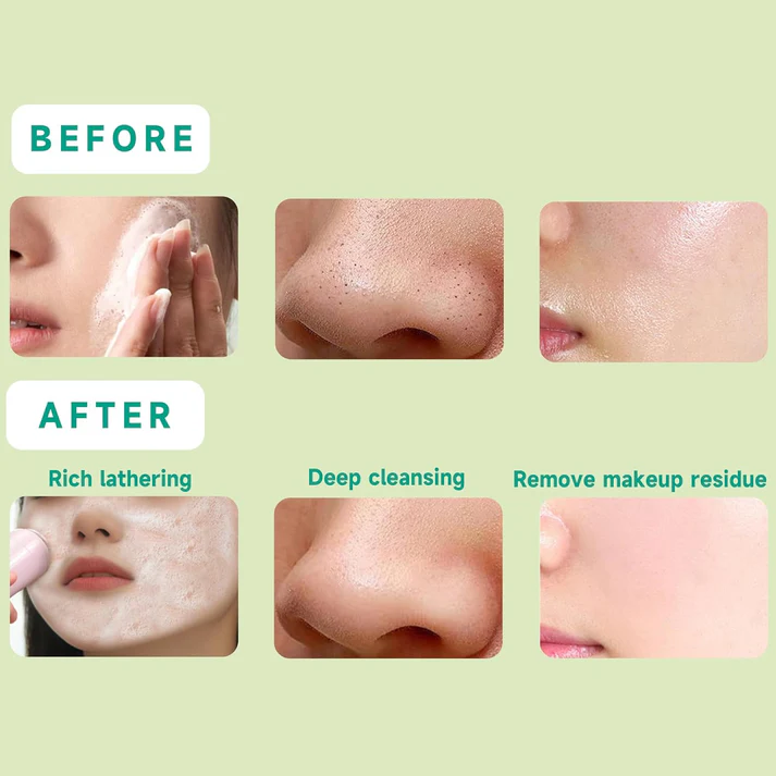 KiCA PureClear Facial Cleansing Brush (Light Pink)