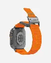 AULUMU A11 Mag Buckle Slim Band for Apple Watch Series (Luminous Orange)