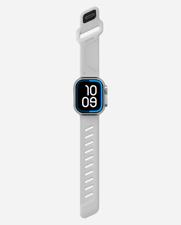 AULUMU A02 Offbeat Sport Band for Apple Watch Series (White)