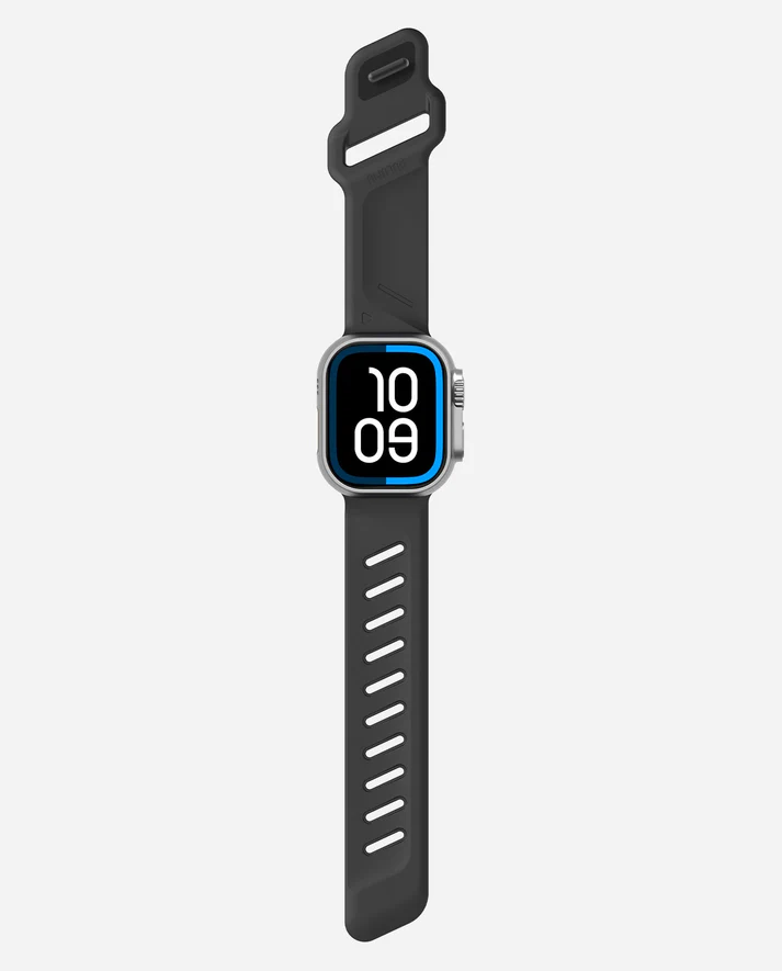 AULUMU A02 Offbeat Sport Band for Apple Watch Series (Black)