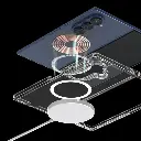 Araree Nukin 360 Magsafe Case With Hinge Protection for Samsung Galaxy Z Fold 7 (Clear)