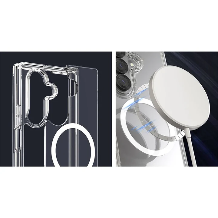 Araree Duple Magsafe Case for Samsung Galaxy Z Fold 7 (Clear)