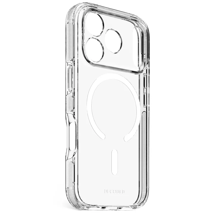 Decoded DropTec Case for iPhone 17 Pro (Frosted Transparent)