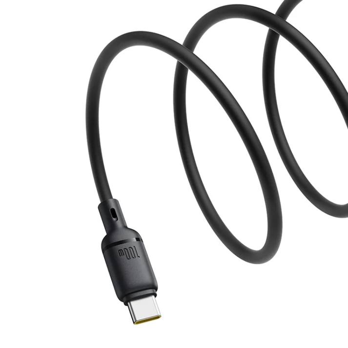 Baseus Silky Fast Charging Cable USB-A to USB-C 2m (Cluster Black)
