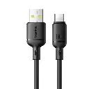 Baseus Silky Fast Charging Cable USB-A to USB-C 1m (Cluster Black)