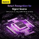 Baseus AirJoy Series 2-in-1 Bidirectional HDMI Switch with 1m Cable (Cluster Black)