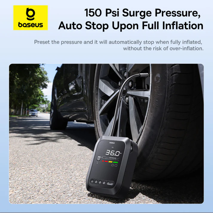 Baseus Primetrip Series Super Energy 4-in-1 Car Jump Starter 1200A (Cluster Black)