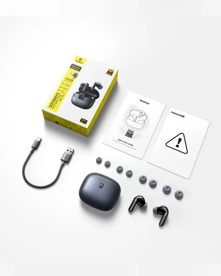 Baseus Bass BP1 Pro In-Ear True Wireless Earbuds (Cosmic Black)