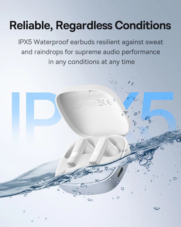 Baseus Bowie E20 True Wireless Earphones (Stellar  White)