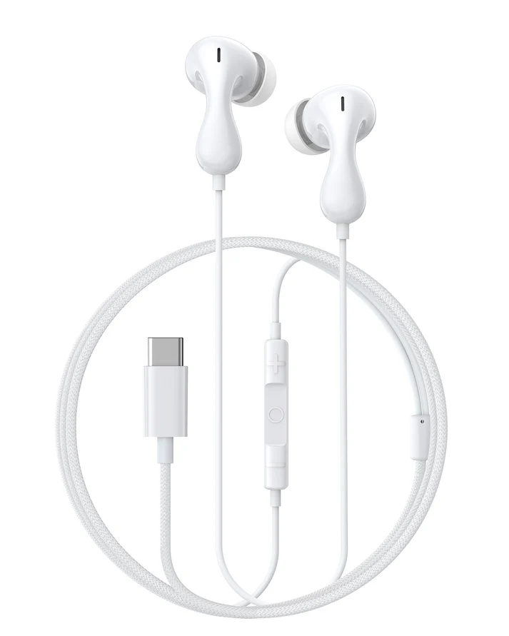 Baseus Encok CZ20 Wired Earphones (Moon White)