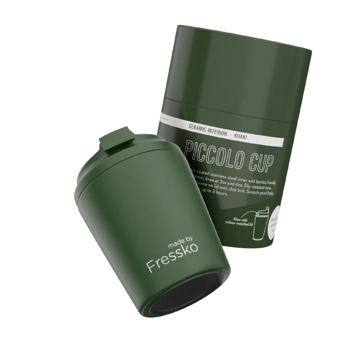 Fressko Piccolo 118ml / 4oz Cup - Ceramic (Khaki)
