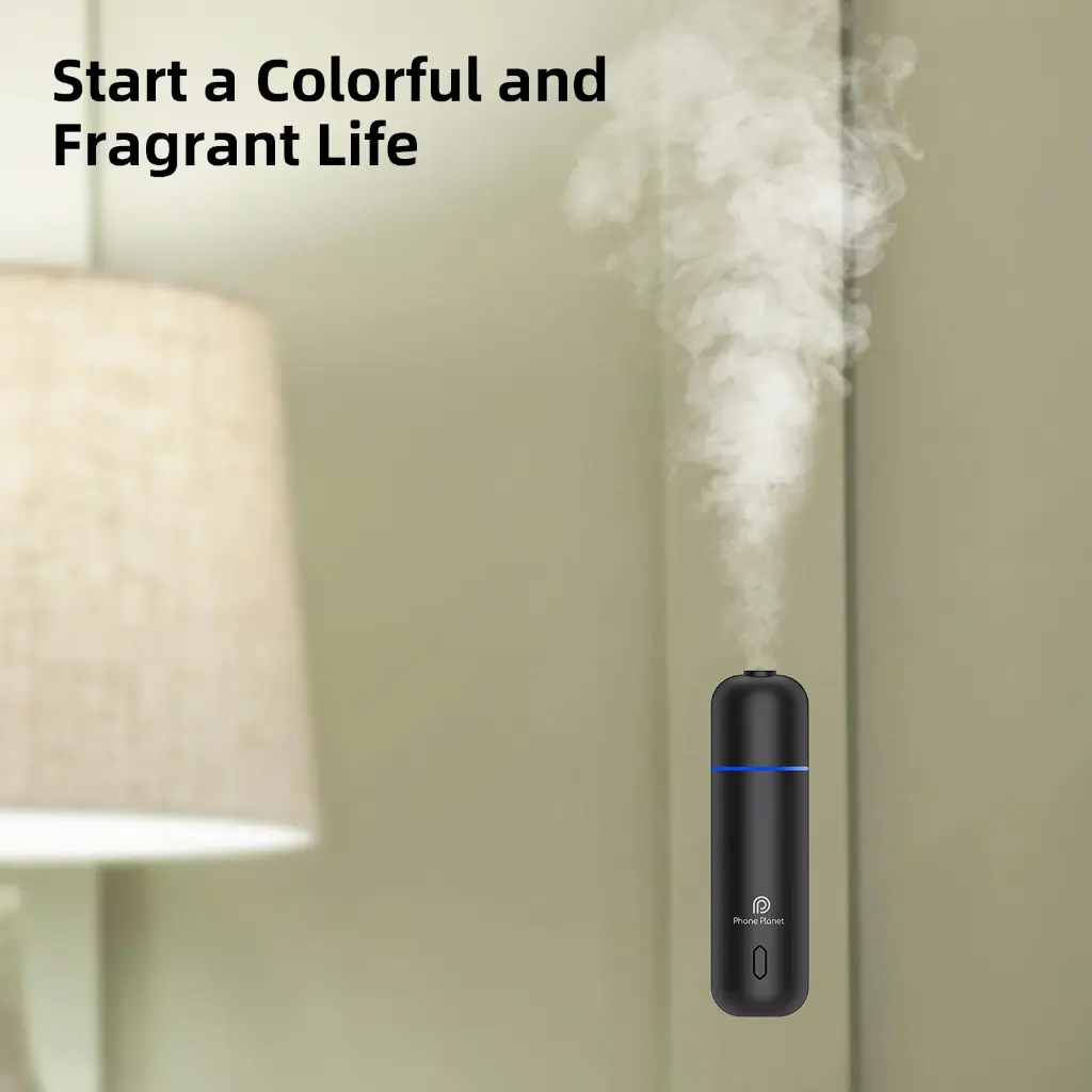 Phone Planet Ultrasonic Aroma Diffuser (Black)