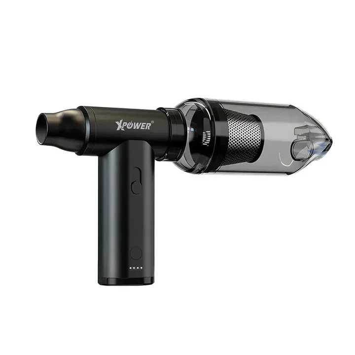 XPower STORM 4 In 1 Mini Wireless Vacuum Cleaner + Air Blower (Black)