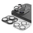 Araree C-Sub Core MB Camera Lense Protector With Metal Base For IPhone 15 Pro / 15 Pro Max (Black)