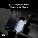 Momax 1-MOVE Q.Mag 25W Magnetic Wireless Charging Car Mount (Dark Grey)
