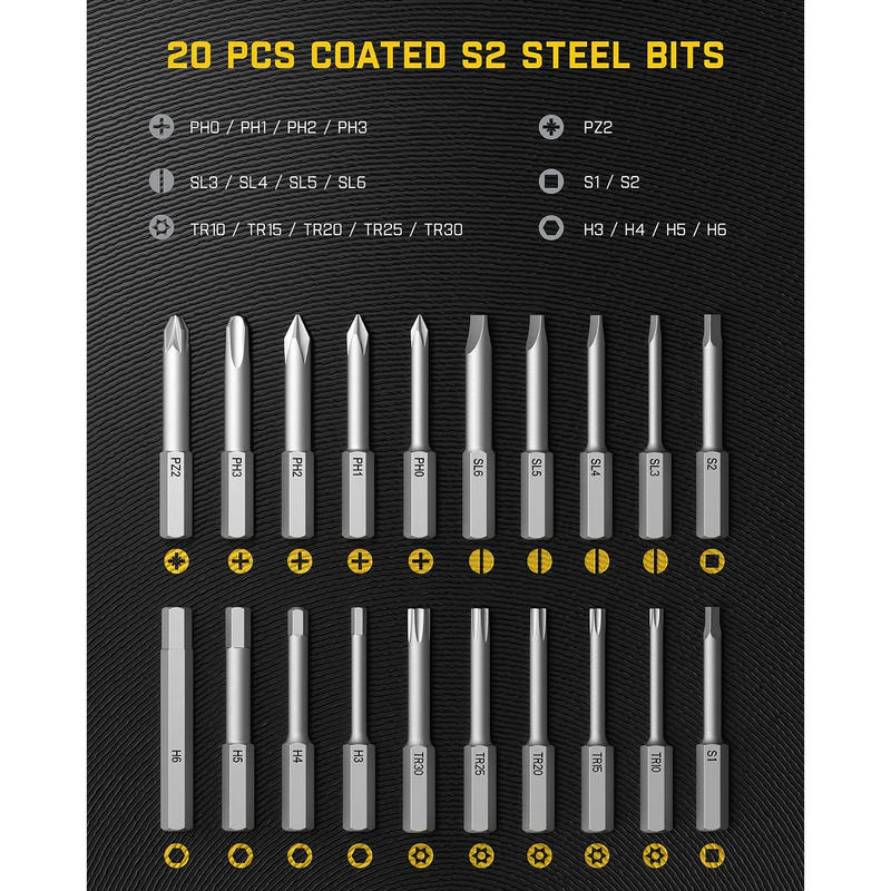 Fanttik Fold S1 APEX Deluxe Cordless Screwdriver (Black)