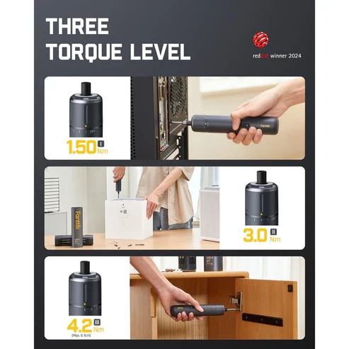 Fanttik NEX S1 Pro Cordless Electric Screwdriver Kit (Gray)