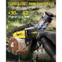 Fanttik W10 APEX Mini Chainsaw (Black)